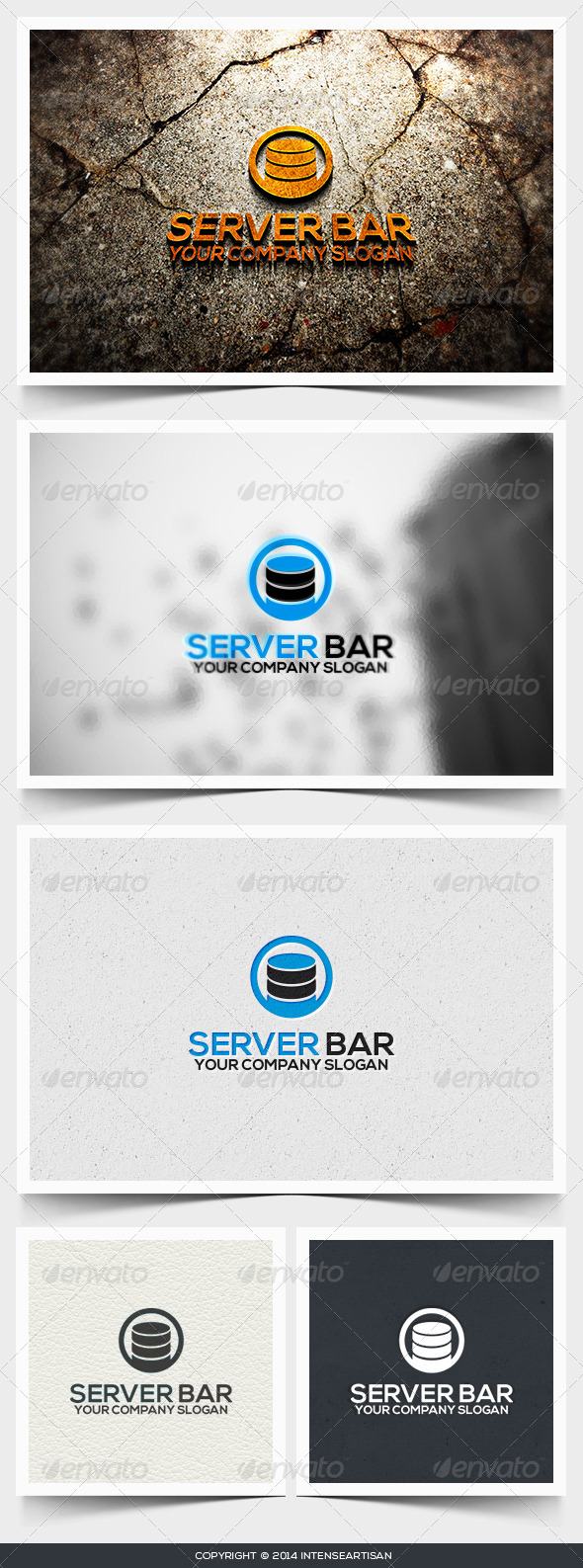 Server Bar Logo Template - Objects Logo Templates