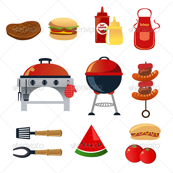 Barbeque Icons Barbeque Icons