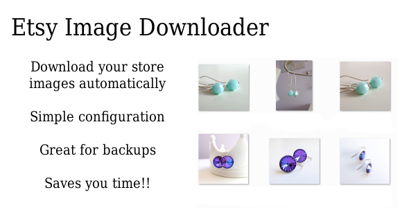 Etsy Store Image Downloader