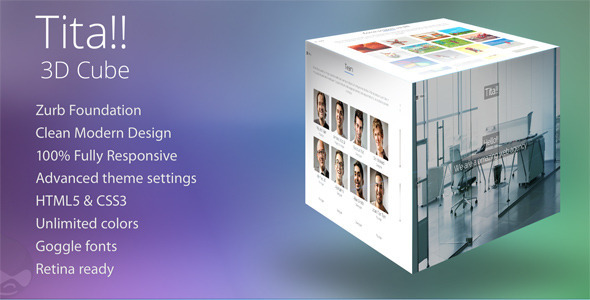 Tita!! - Modern 3D Drupal Theme