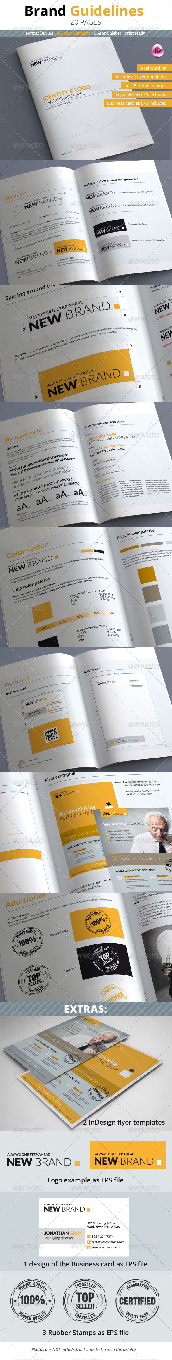 Brand Guidelines - 20 Pages - Informational Brochures