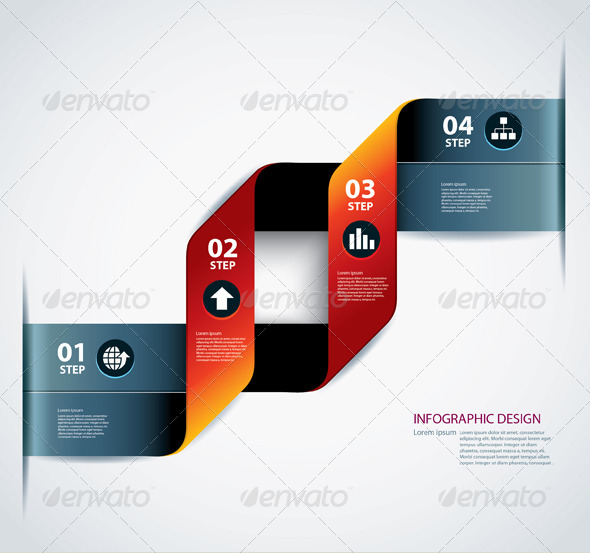 GraphicRiver Business Step Paper Data and Design Template 6661444 GraphicRiver Business Step Paper Data and Design Template 6661444