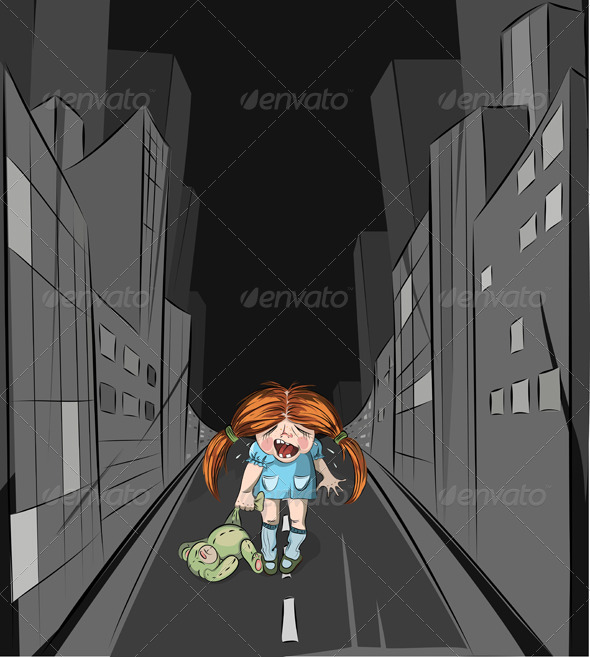 Lost girl in the big city Lost girl in the big city