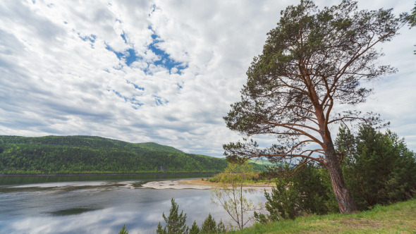 Landscape With River Yenisei Landscape With River Yenisei
