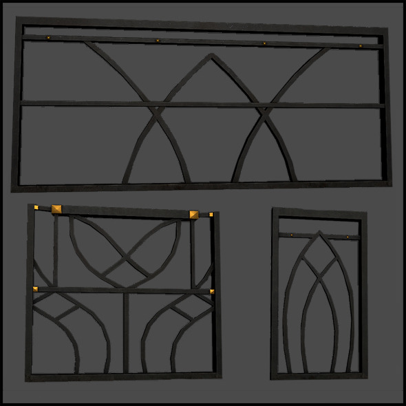 Metal Railing Set Metal Railing Set