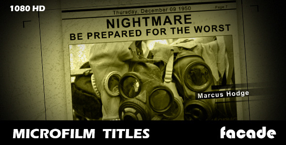 Microfilm Titles Microfilm Titles