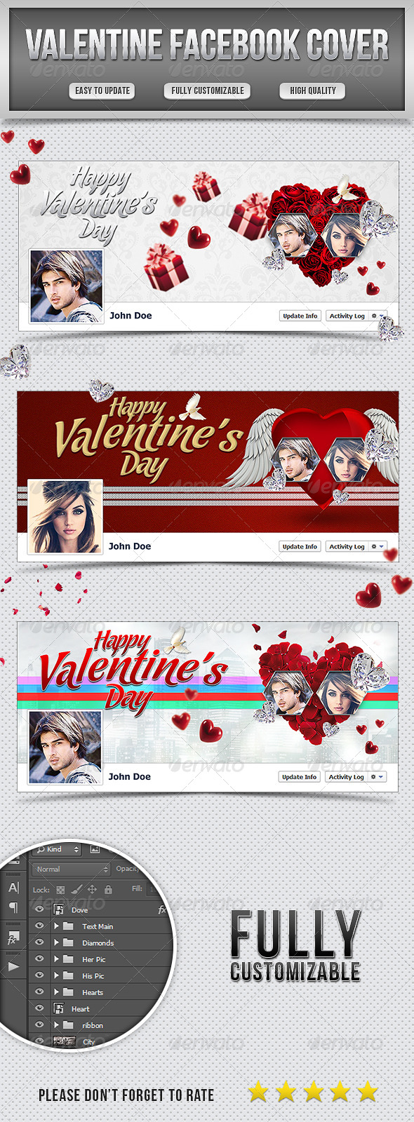 Valentine Facebook Cover