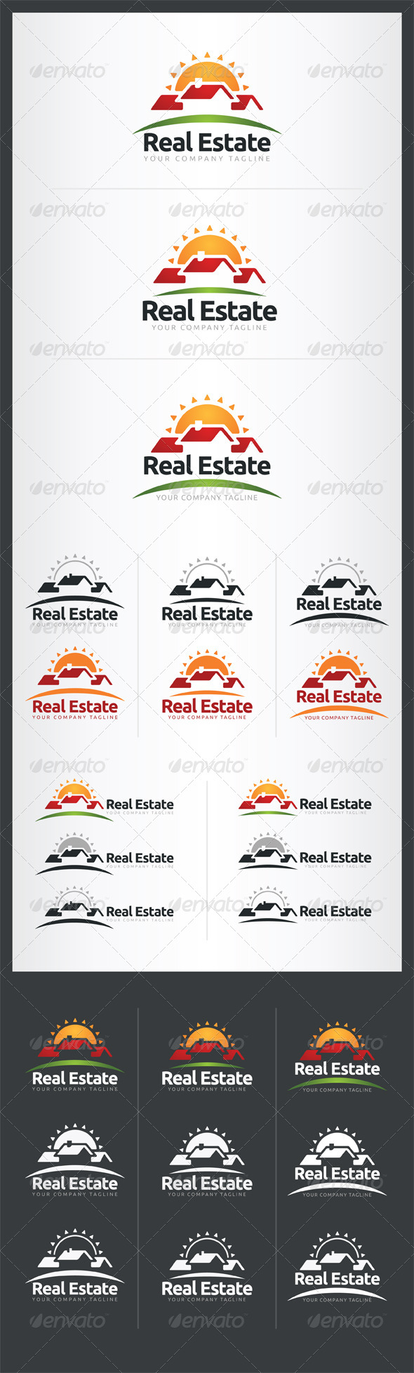 Real Estate Logo Template