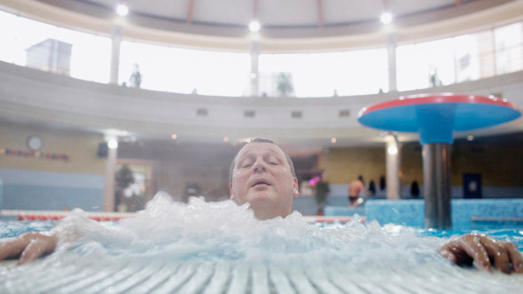 Man in the Swimming Pool Man in the Swimming Pool