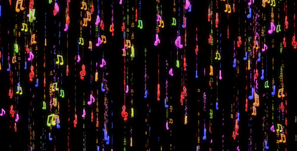 Music Note Mix Loop Music Note Mix Loop
