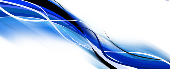 Blue waves background
