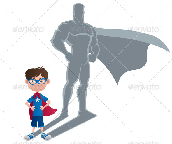 Boy Superhero Concept