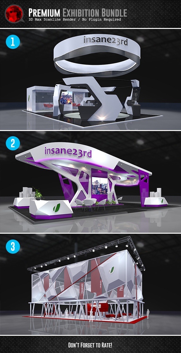 Bundle Premium Exhibition Design Booths Bundle Premium Exhibition Design Booths