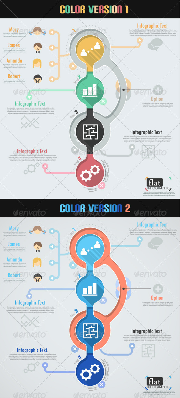 GraphicRiver Flat Infographic Banner Two Versions 6725759 GraphicRiver Flat Infographic Banner Two Versions 6725759