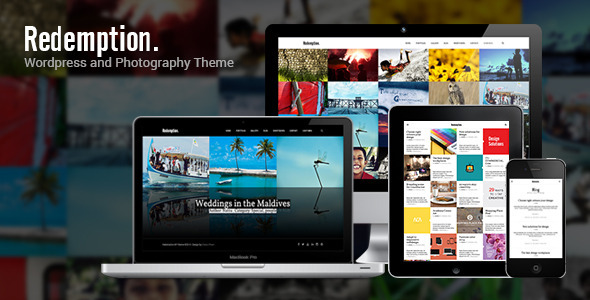 Redemption - Wordpress and Photography Theme