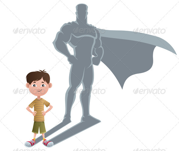 Boy Superhero Concept