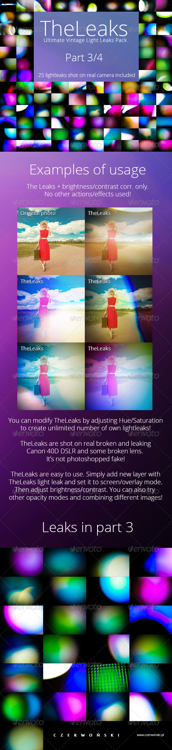 TheLeaks Ultimate Vintage Light Leaks Pack 3 4 TheLeaks Ultimate Vintage Light Leaks Pack 3 4