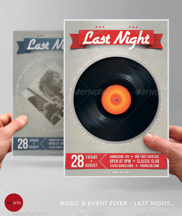 Retro Party Flyer - Vol.4 - Clubs & Parties Events