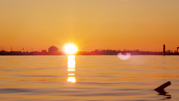 Sunset on The Sea Side Sunset on The Sea Side
