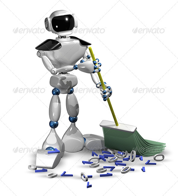Robot with a Broom Robot with a Broom