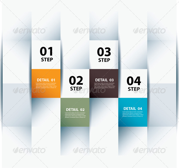 GraphicRiver Infographic Step and Numbers Design Template 6756937 GraphicRiver Infographic Step and Numbers Design Template 6756937