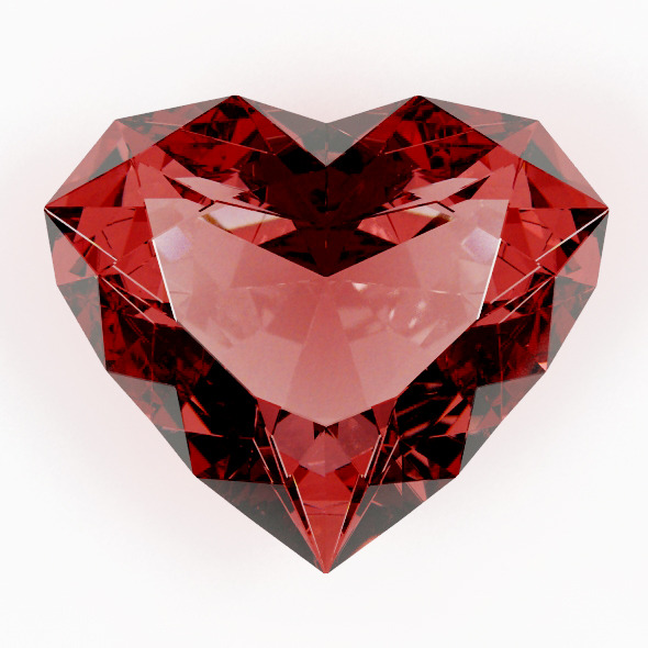 A Heart Shaped Gemstone 01 A Heart Shaped Gemstone 01