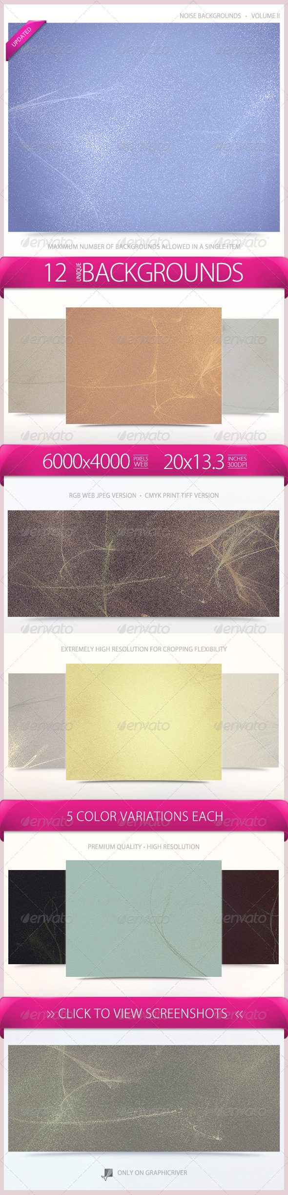 Noise Backgrounds Volume 2 Noise Backgrounds Volume 2