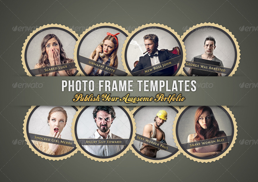 Photo Frame Templates Bundle V1