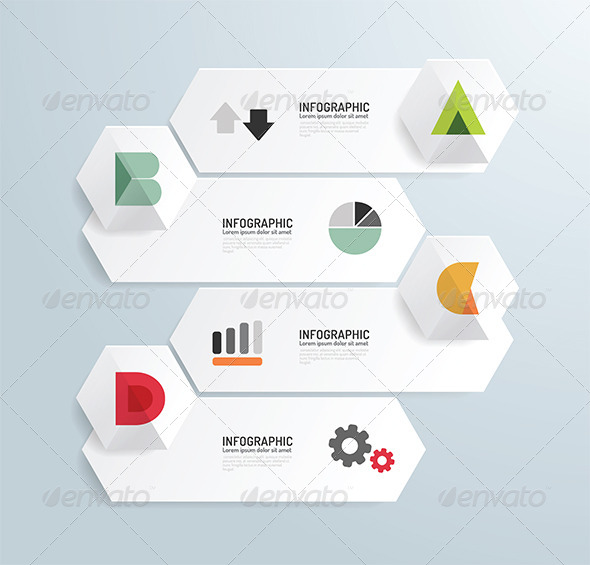 GraphicRiver Modern Design Minimal Style Infographic Template 6758277 GraphicRiver Modern Design Minimal Style Infographic Template 6758277