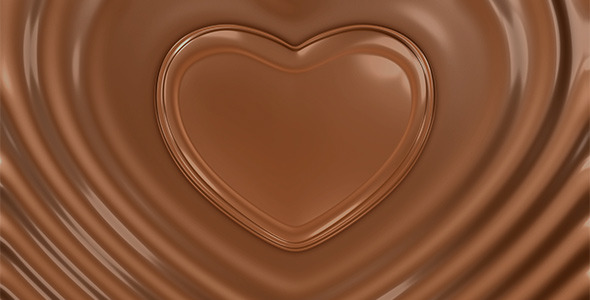 Chocolate Valentine Heart Chocolate Valentine Heart