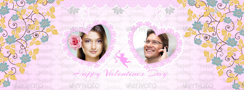 valentine's day facebook cover