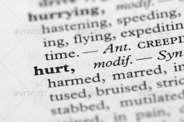 Dictionary Series - Hurt