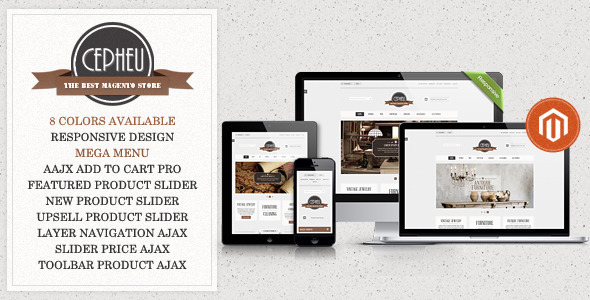 Cepheu - Responsive Magento Theme