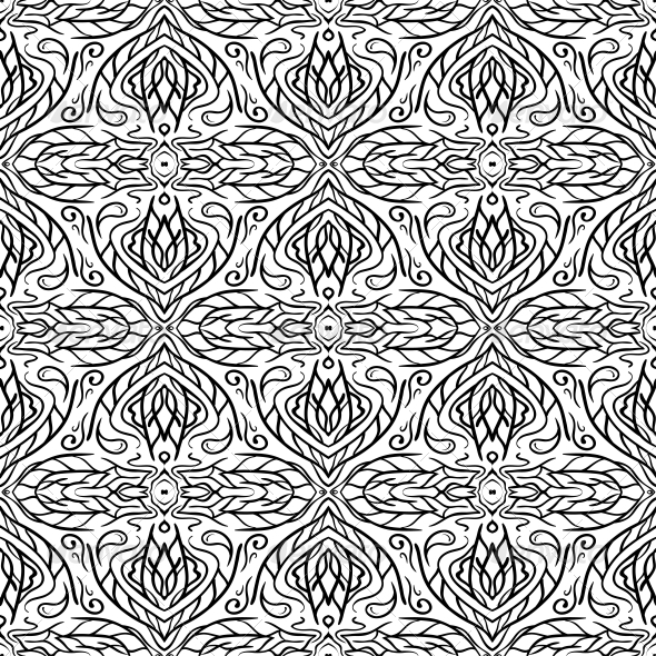 Seamless Abstract Hand Drawn Pattern Seamless Abstract Hand Drawn Pattern
