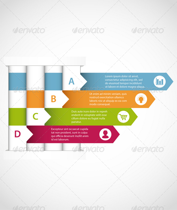 Interwoven Design Infographic Template Interwoven Design Infographic Template