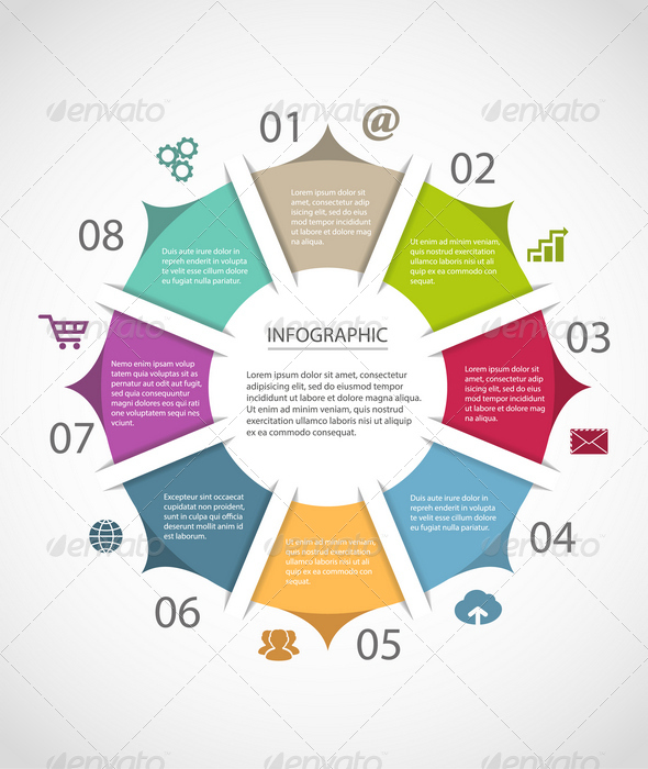 Circle Infographic Template