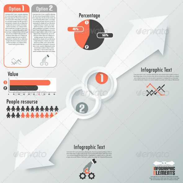 GraphicRiver Modern Infographic Options Banner With Arrows 6820541 GraphicRiver Modern Infographic Options Banner With Arrows 6820541