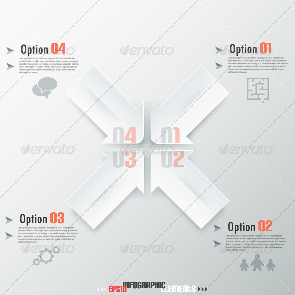 GraphicRiver Modern Infographic Options Banner With Arrows 6820566 GraphicRiver Modern Infographic Options Banner With Arrows 6820566