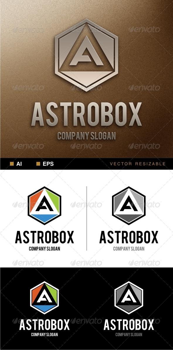 A Letter Logo Template A Letter Logo Template