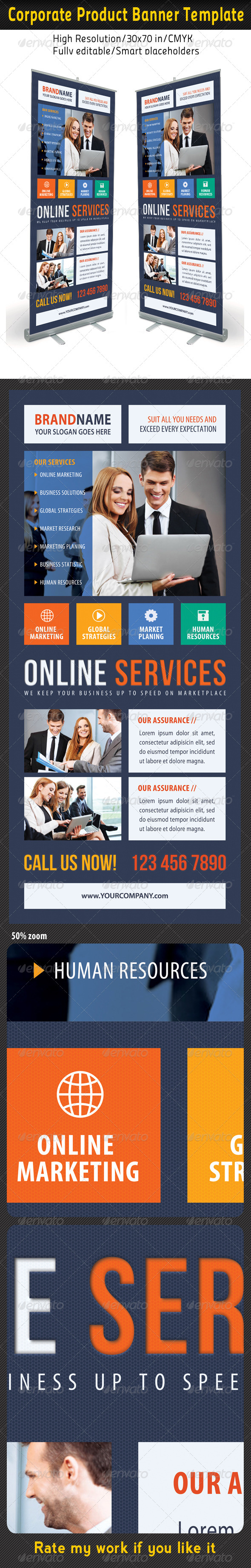 Corporate Multipurpose Banner Template 37 Corporate Multipurpose Banner Template 37