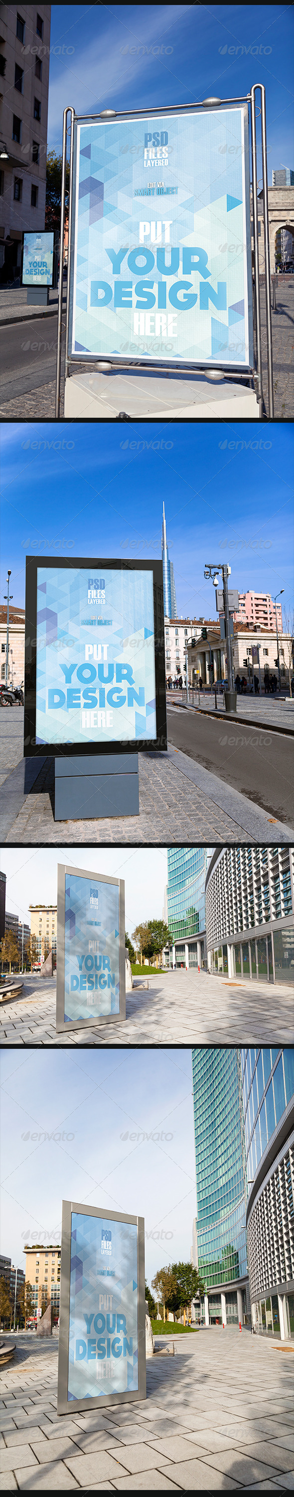 Urban Poster Mock Up Urban Poster Mock Up