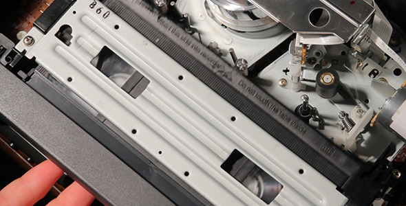 Inside A VCR Video Player Inside A VCR Video Player
