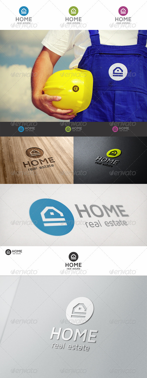 Home Real Estate Logo - Buildings Logo Templates