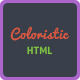 Coloristic - Flat OnePage Responsive Template Coloristic - Flat OnePage Responsive Template - ThemeForest Item for Sale