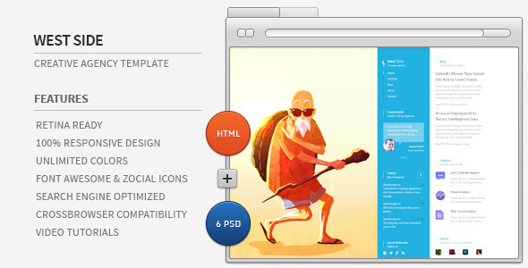 West Side Creative Agency - HTML