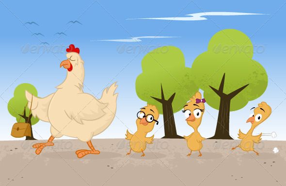 Chicken Family Chicken Family