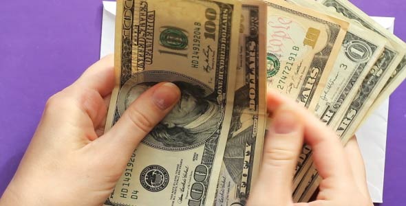 Dollars In Envelope Dollars In Envelope
