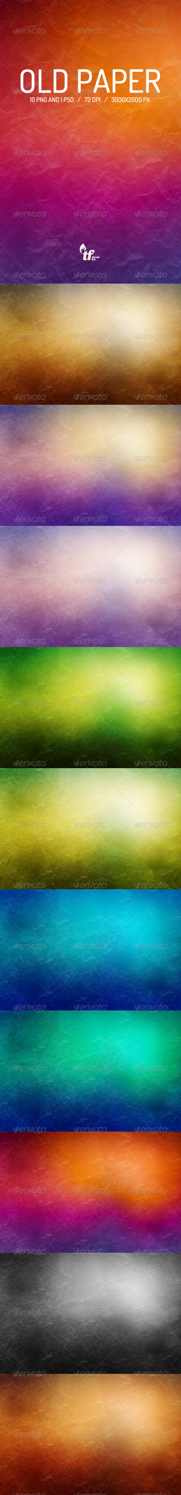 Old Paper Backgrounds Old Paper Backgrounds