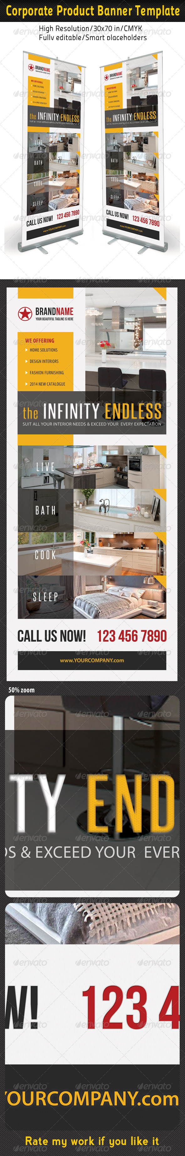 Corporate Multipurpose Banner Template 38 Corporate Multipurpose Banner Template 38