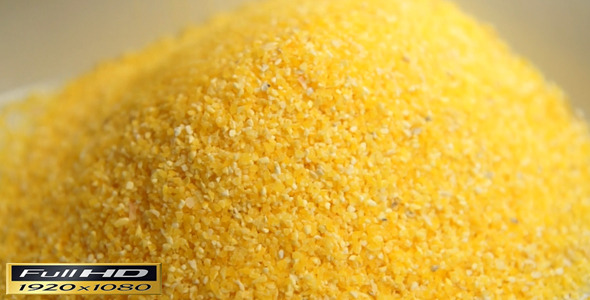 Pouring cornmeal Full HD Pouring cornmeal Full HD